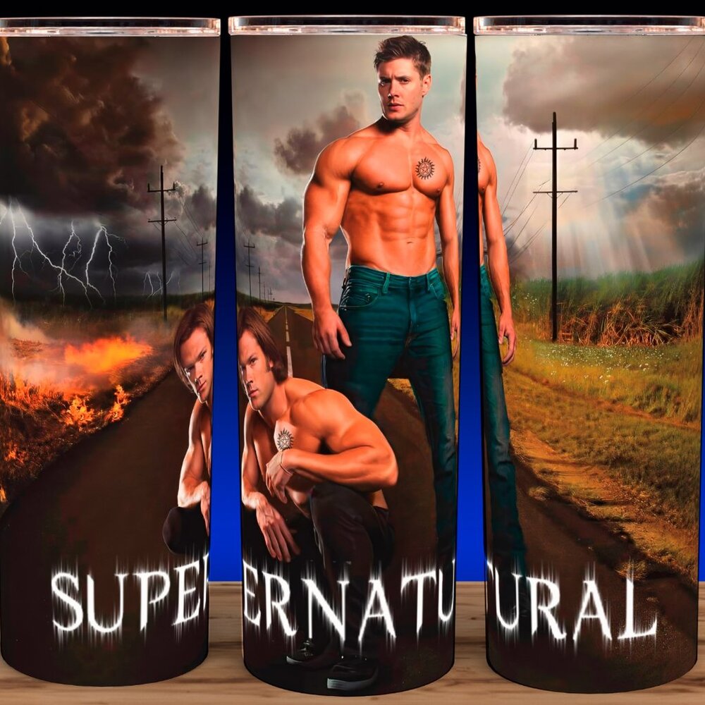 Supernatural Sam and Dean Winchester No Shirts Cup Mug Tumbler